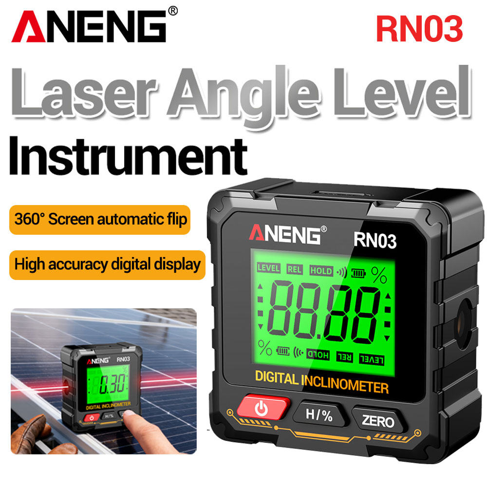 Industrial Laser Alignment Tool - Laser Digital Protractor Inclinometer Laser Level