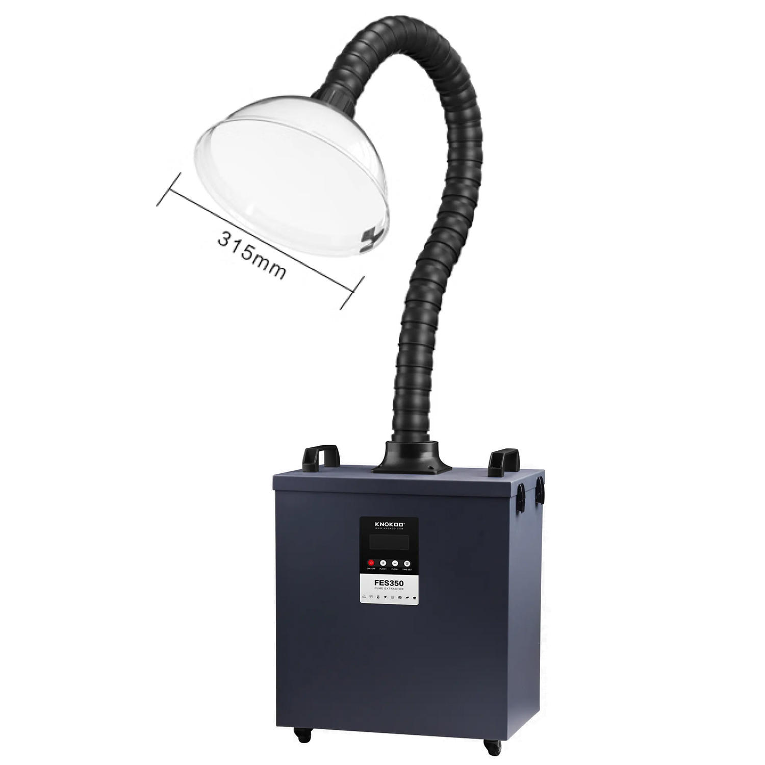 Industrial Laser Printing - KNOKOO 350W Industrial Fume Extractor 95%