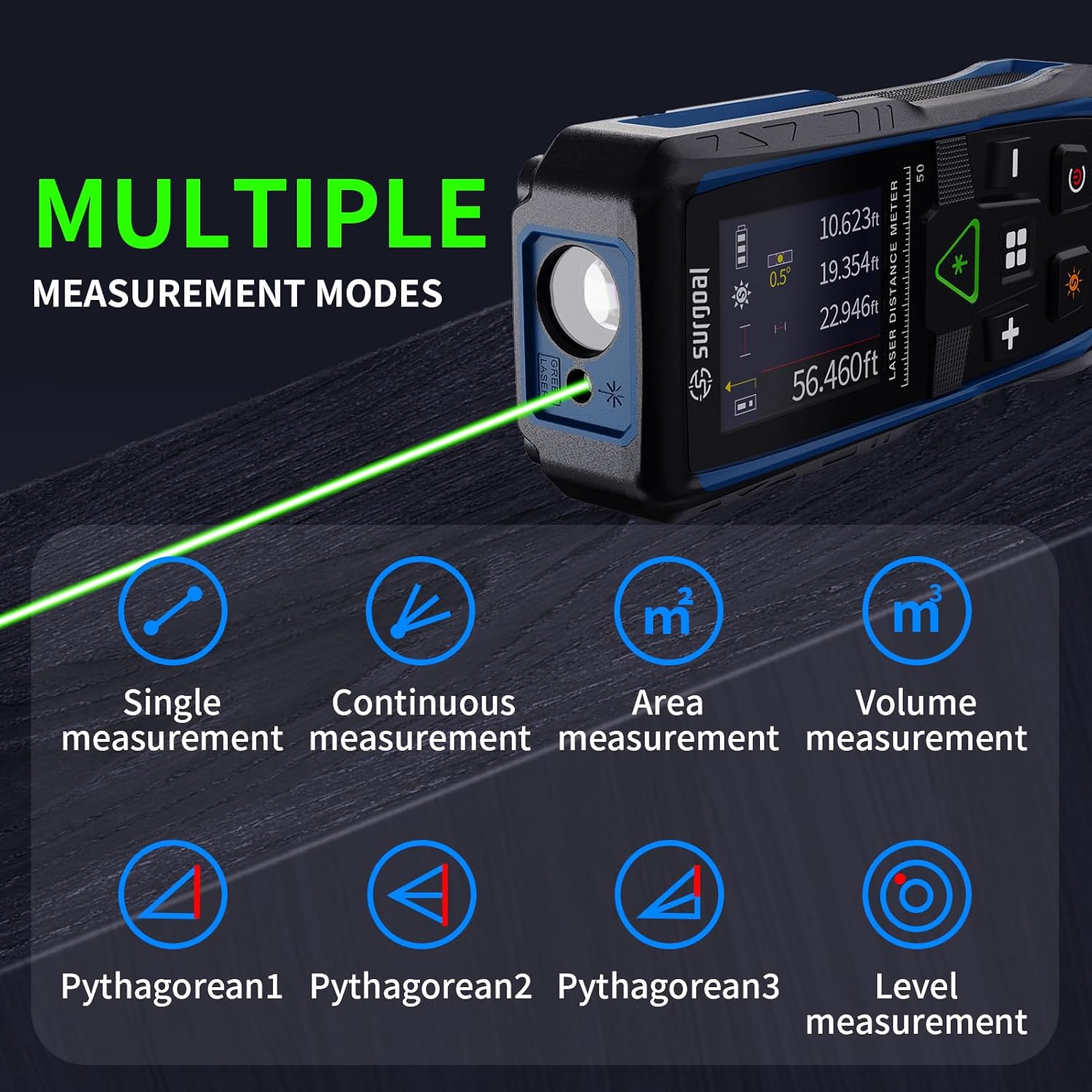 100m Green Laser Rangefinders  - Industrial Laser Alignment Tool review and price