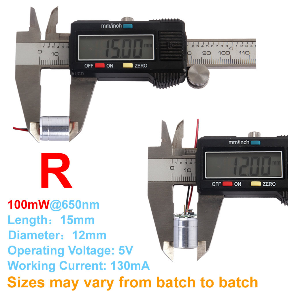 Φ12x15mm DC 5V Red-100mW Green - Industrial Laser Alignment Tool review and price
