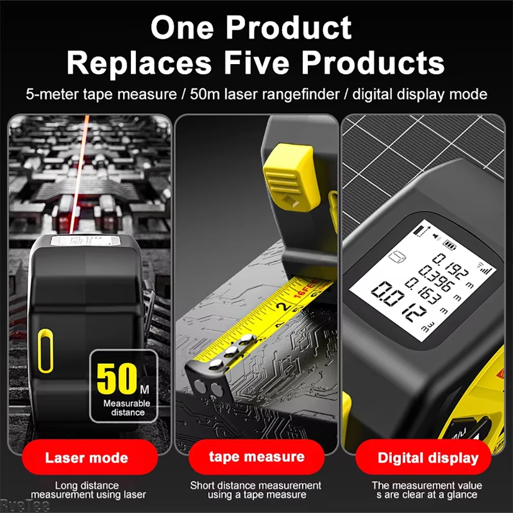 USB Charging Laser 5M Tape Mea - Industrial Laser Alignment Tool review and price