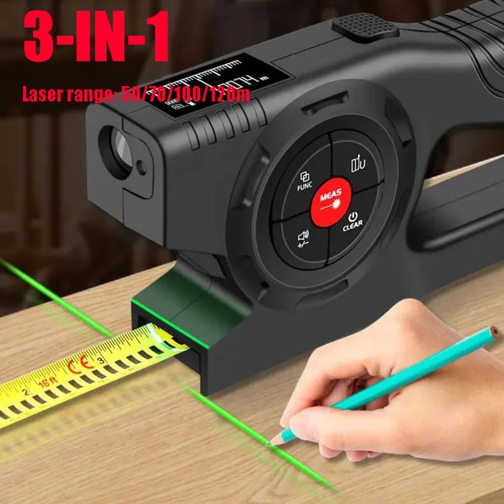 3-in-1 Laser Tape Measure Retr - Industrial Laser Cleaner review and price