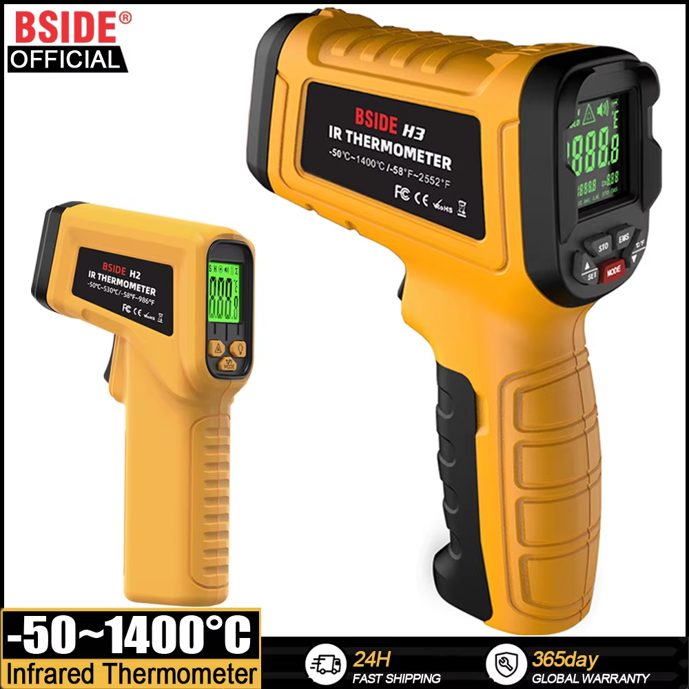 BSIDE Infrared Thermometer H2  - Industrial Laser Temperature Sensor review and price