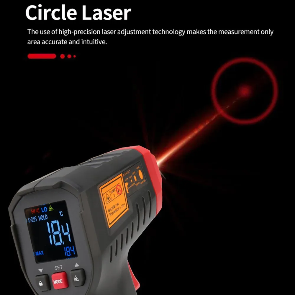 UNI-T UT306S UT306C Digital Th - Industrial Laser Temperature Sensor review and price