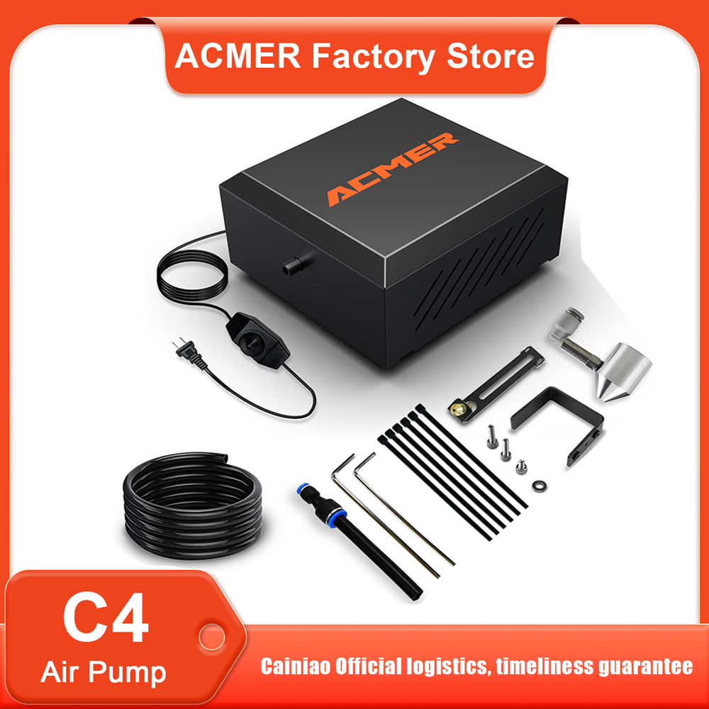 ACMER C4 Laser Air Assist Pump - Air Assist Pump Laser review and price