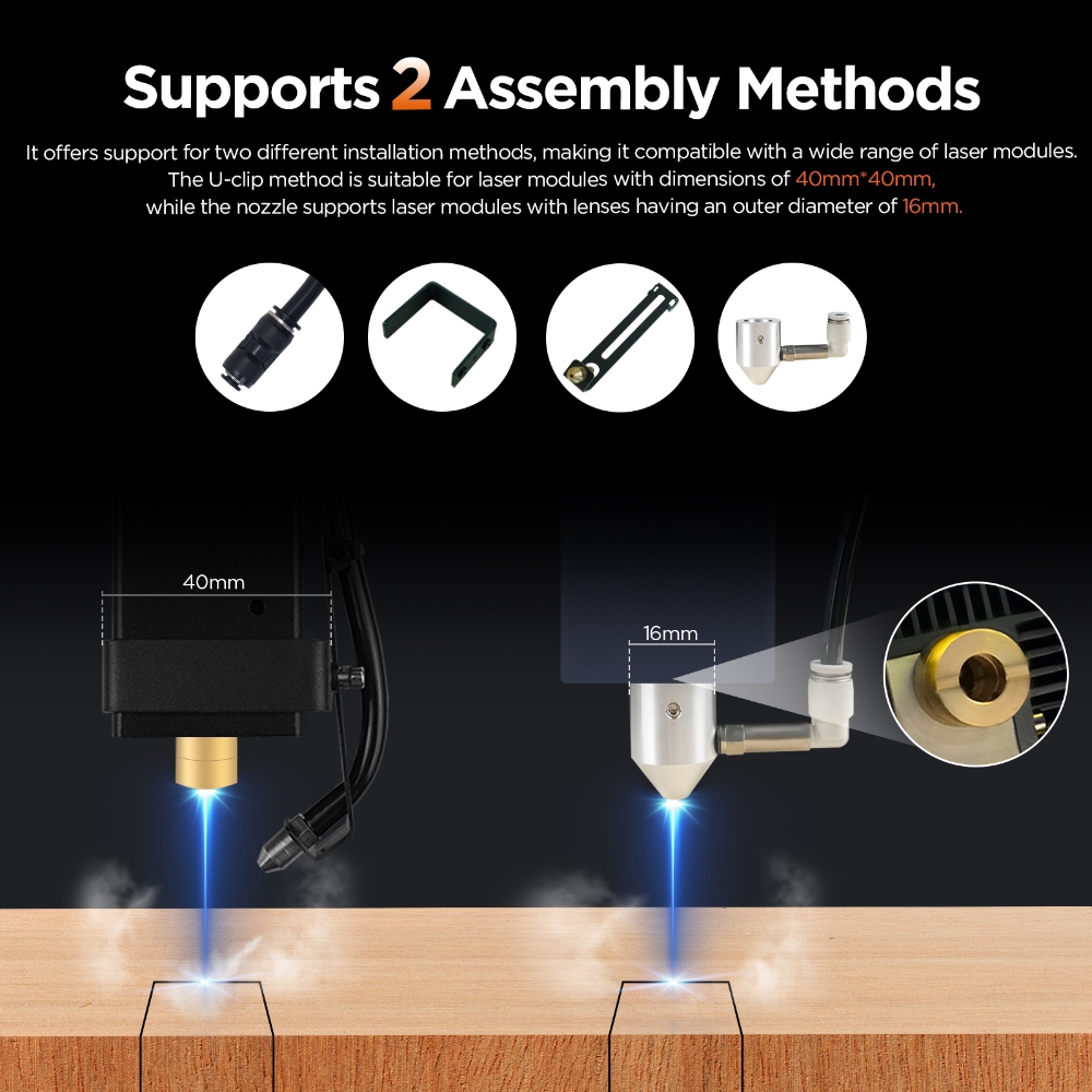 ACMER C4 Laser Air Assist Pump - Air Assist Pump Laser review and price
