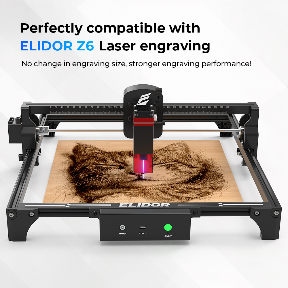 ELIDOR Z6 6W/12W Laser Module  - Industrial Laser Engraving Machine review and price