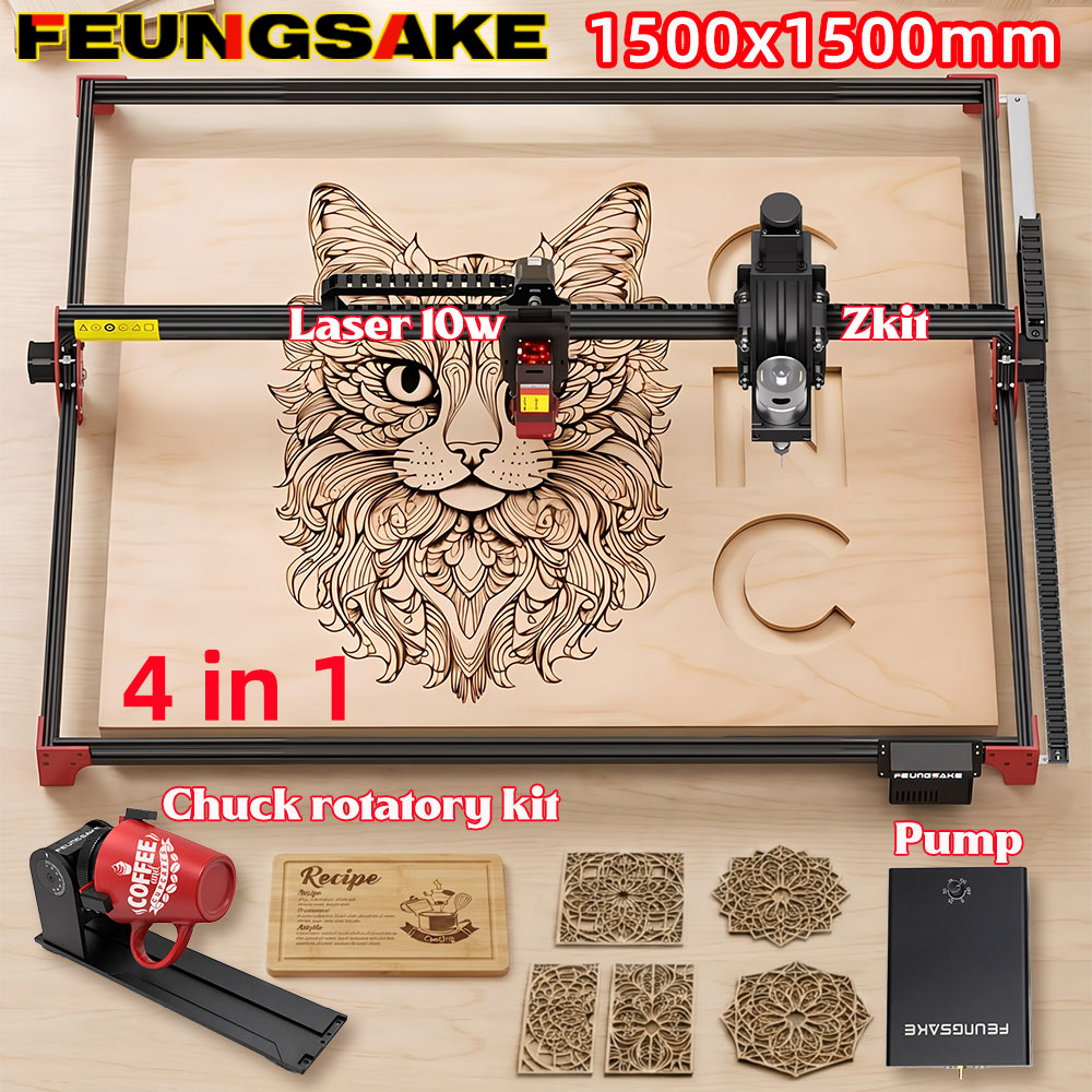 FEUNGSAKE 40w Laser Engraving  - Air Assist Pump Laser review and price
