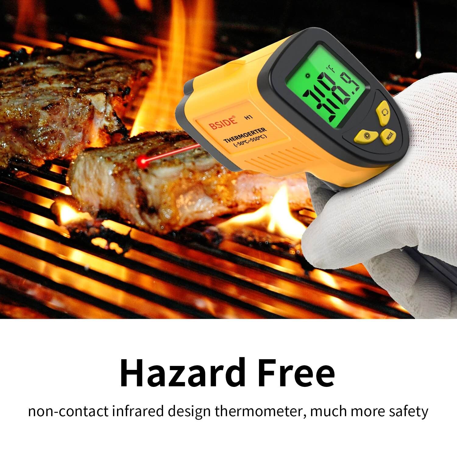 Digital Infrared Thermometer - - Industrial Laser Temperature Sensor review and price